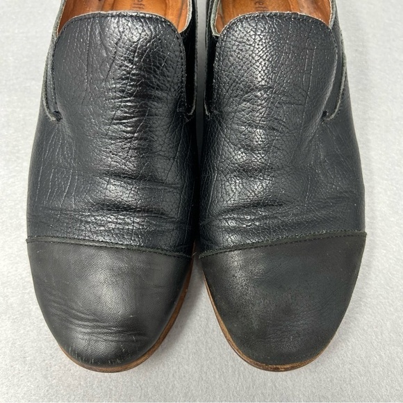Jeffery Campbell Women's Black Leather Berkley Loafers Size 6.5 - Picture 6 of 14